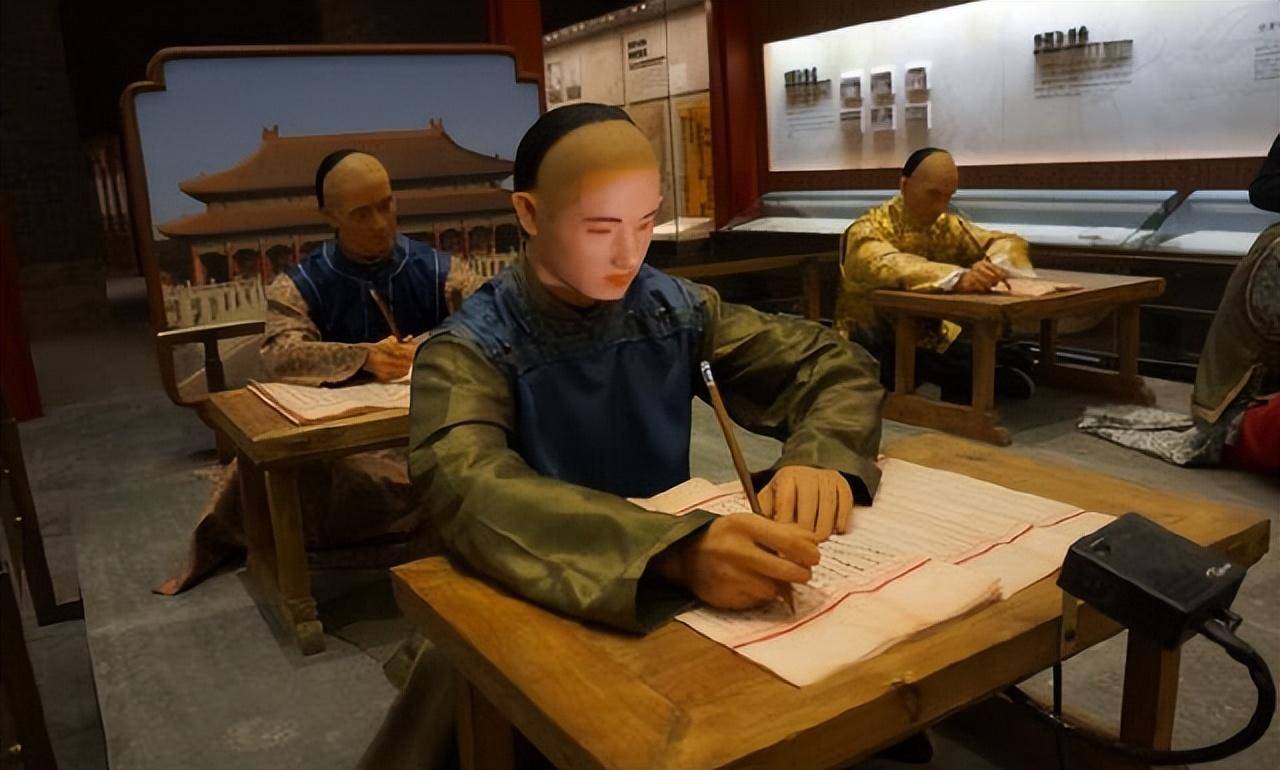 中国古代科举考试场景