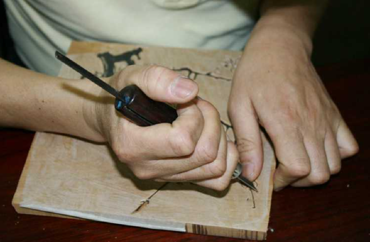 古代雕版印刷工具