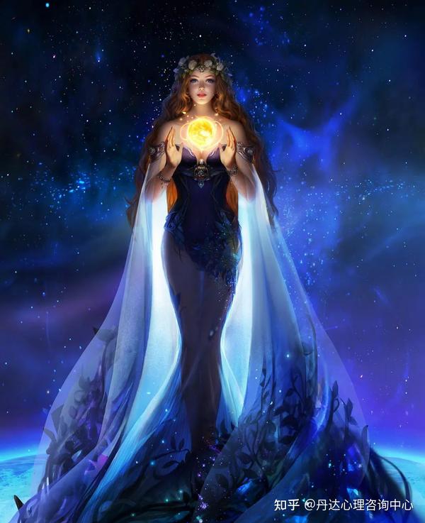 Ethereal Maternal Figure