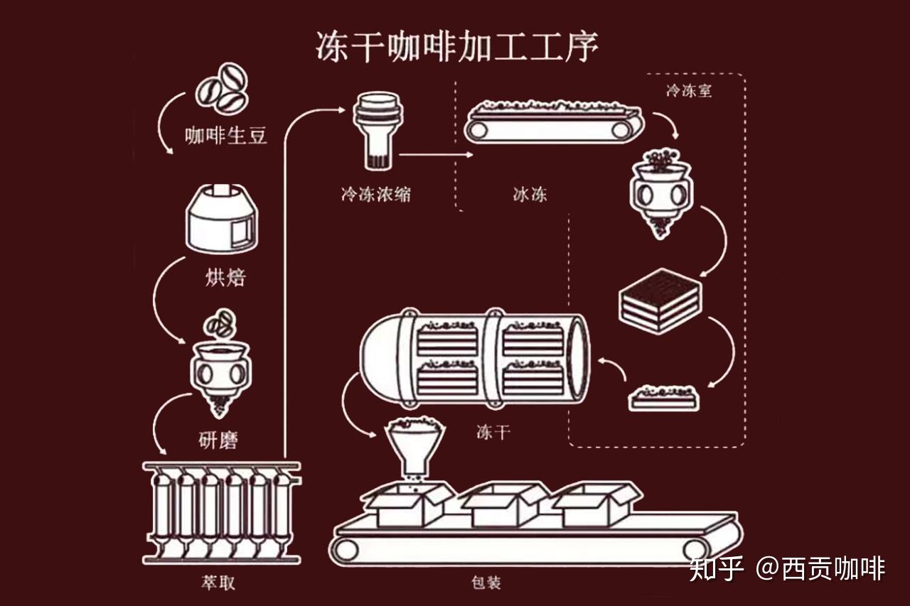 咖啡豆和咖啡制作过程