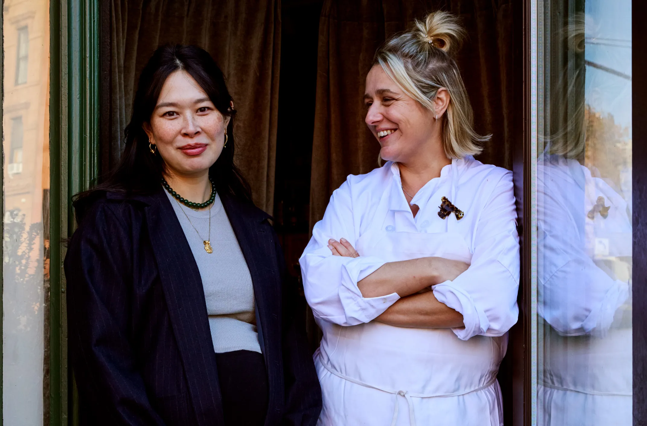 Annie Shi and Jess Shadbolt of Dean's restaurant