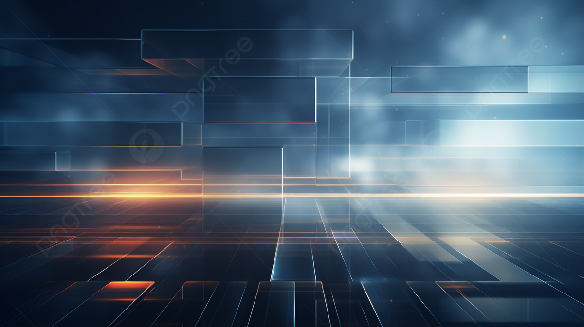 现代金融科技抽象背景图