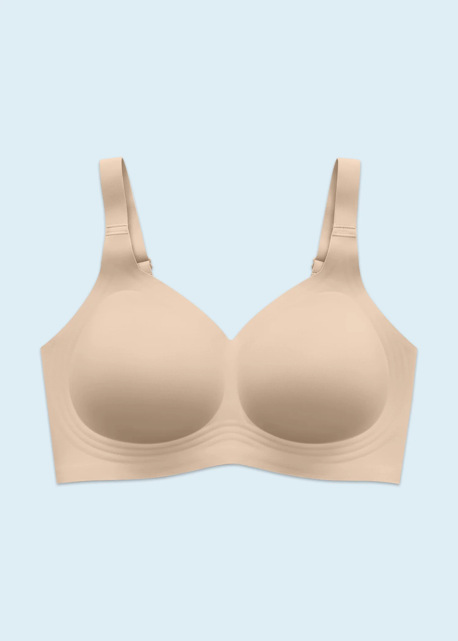 PoseFree Women's Seamless Wireless Supportive Bra
