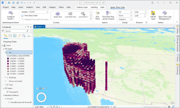 ArcGIS Pro COGO读取器功能界面