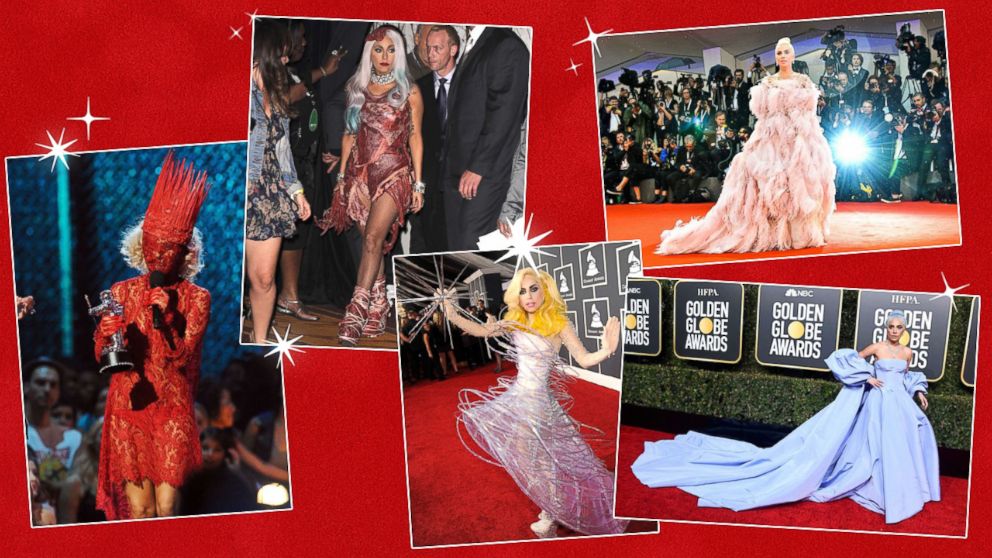 Lady Gaga's style evolution through different eras