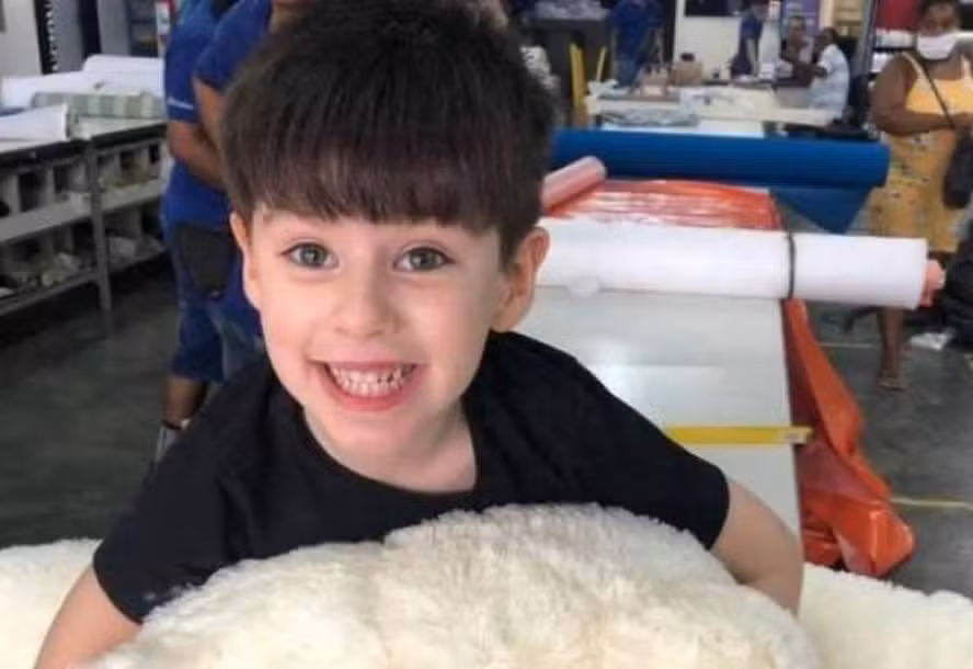 Foto do menino Henry Borel Medeiros, vítima de 4 anos no caso que chocou o Brasil