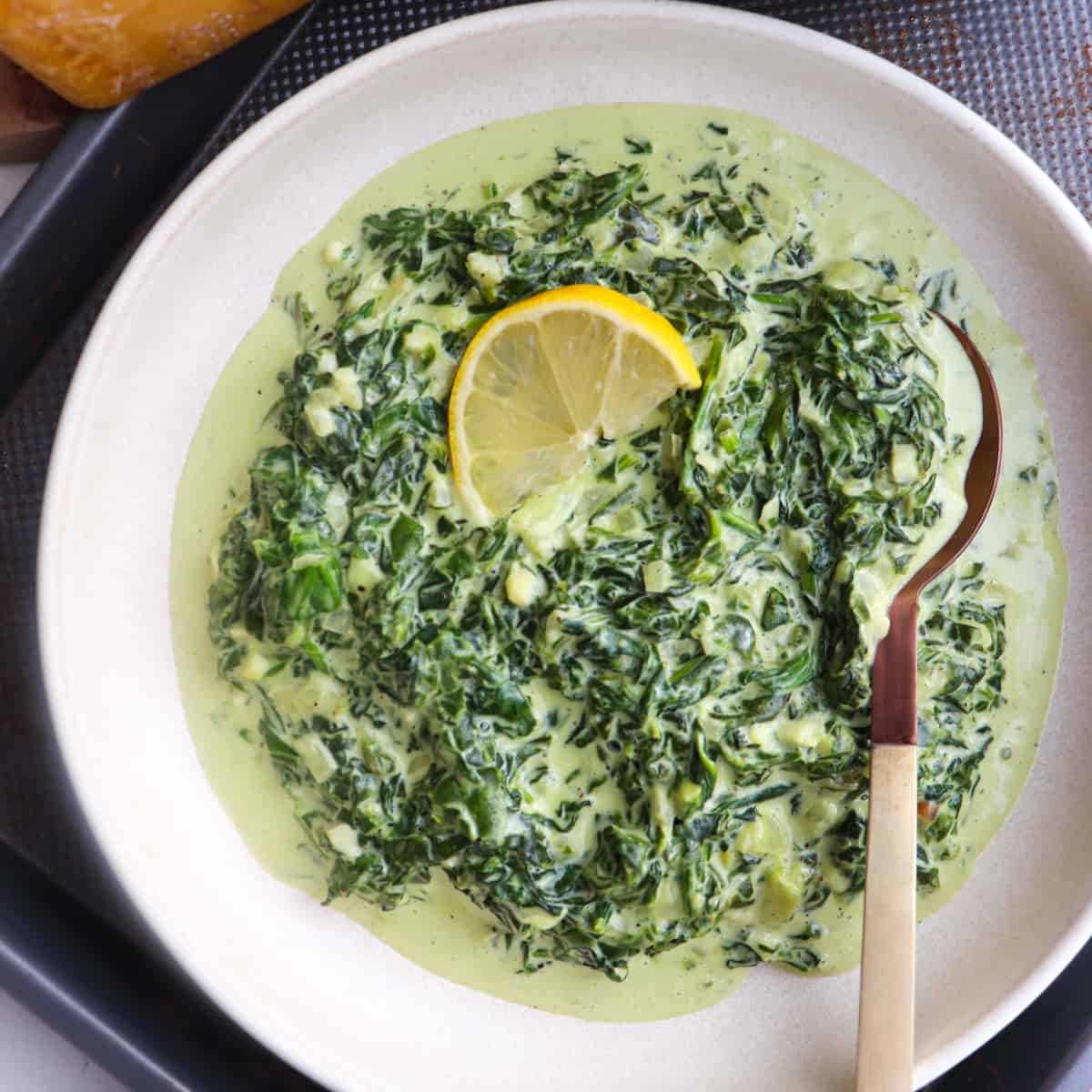 Steakhouse Creamed Spinach
