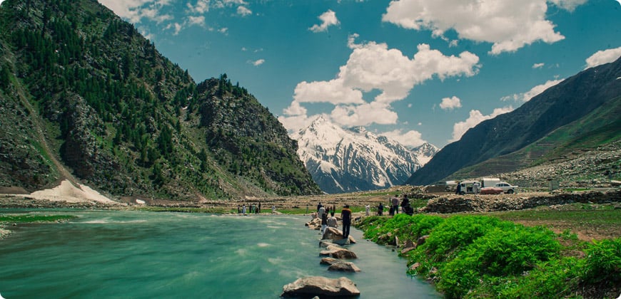 Neelum Valley Tour Package - Keran and Sharda beautiful river valley