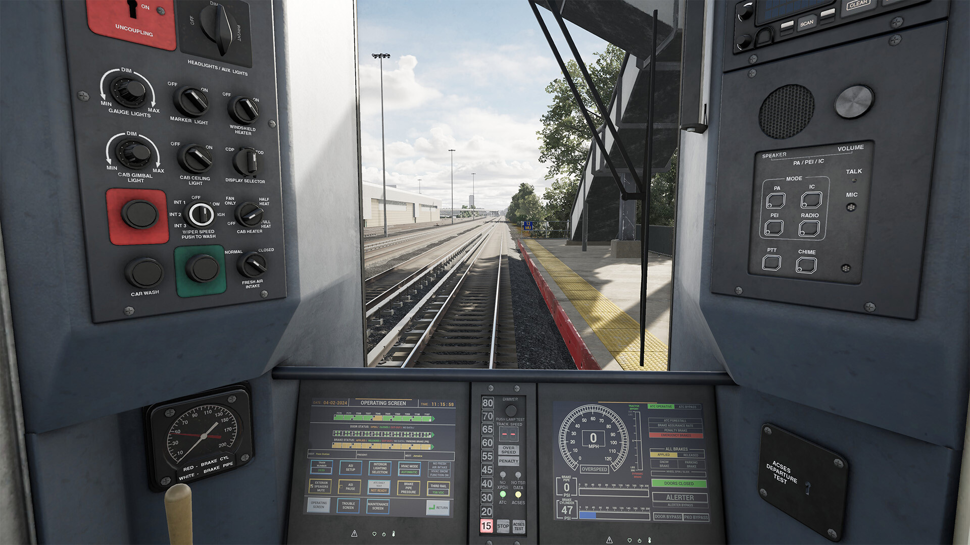 Tableau de bord SNCF