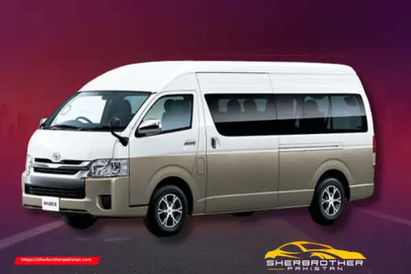 Toyota Hiace Grand Cabin Van Rental for Group Family Tours Gilgit-Baltistan Northern Pakistan