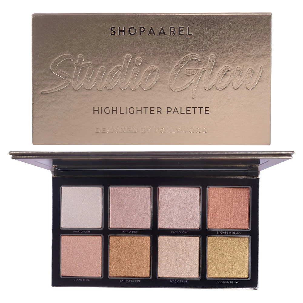 CVB Glow Kit Highlighter Palette 6 Shades Makeup
