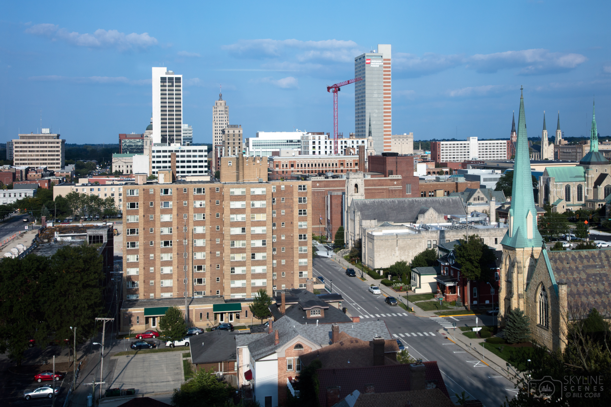 Downtown Fort Wayne skyline