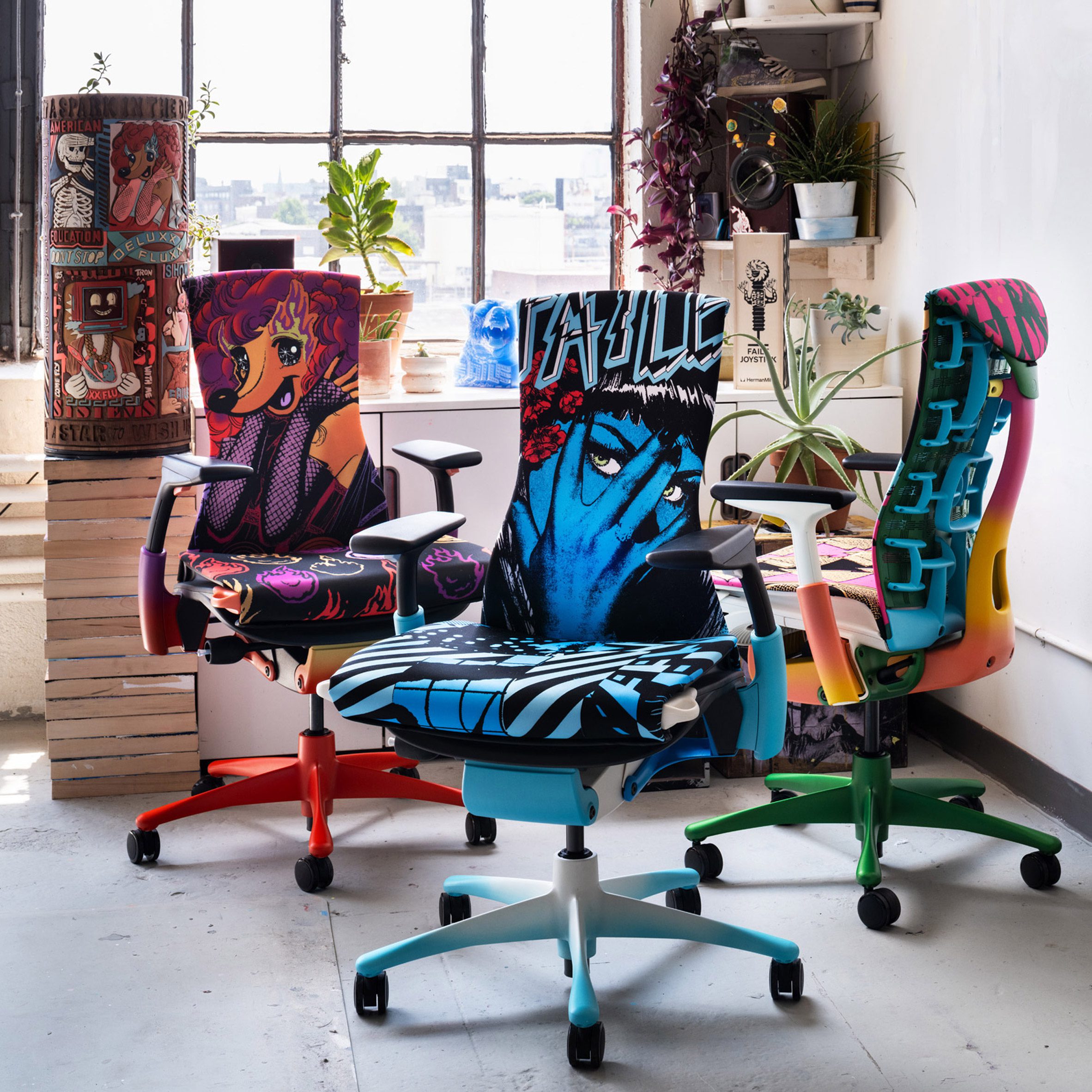 Art Collection Gaming Chairs