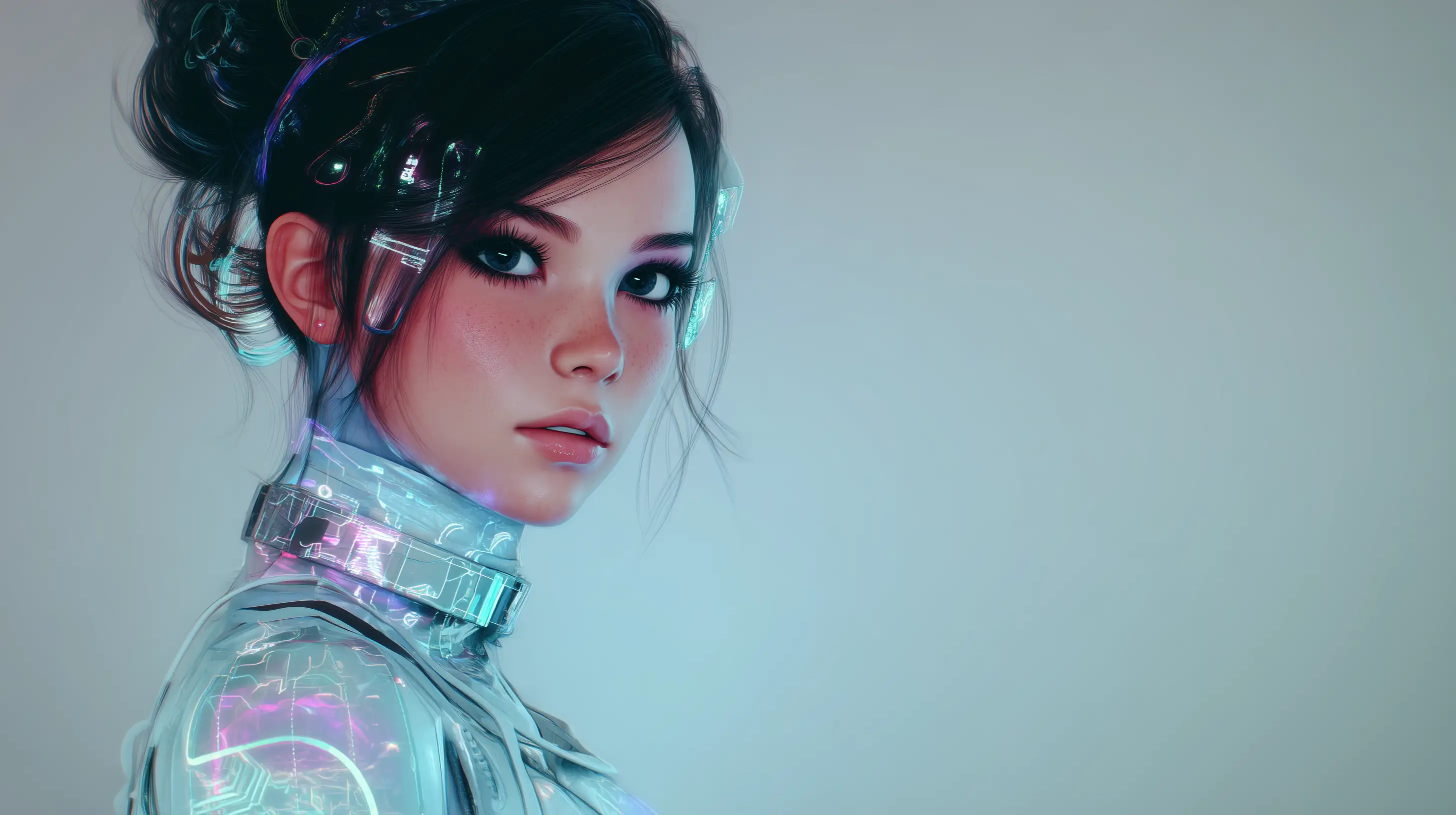 AI realistic character portrait