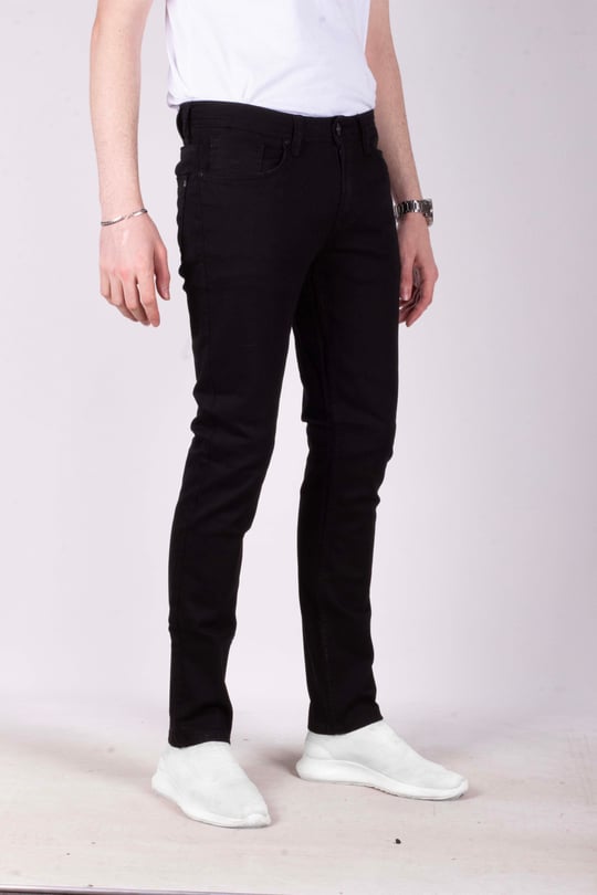 Slim fit kot pantolon