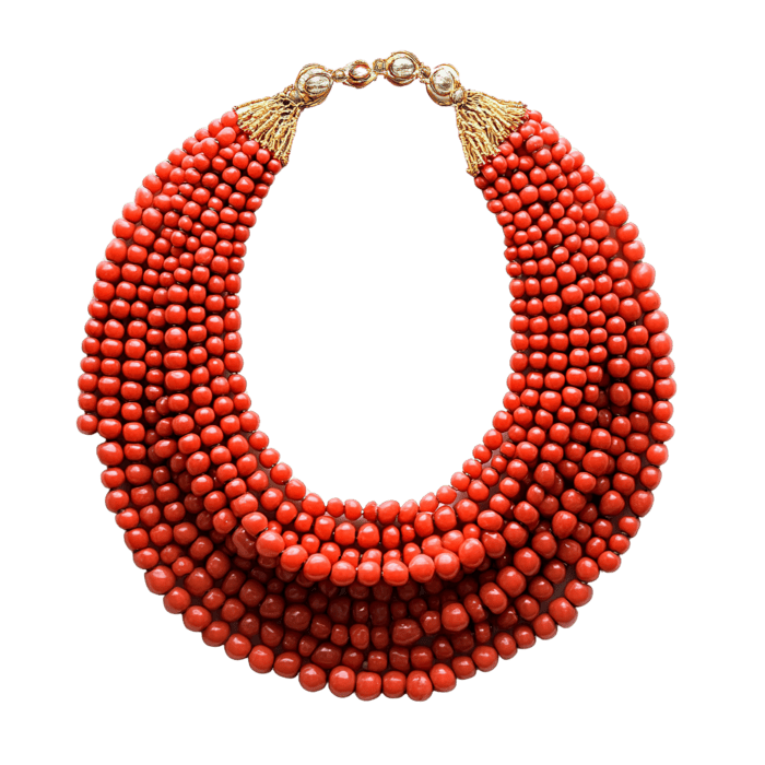 Heritage Coral Beads