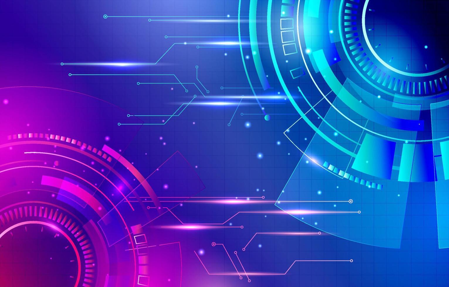 Abstract technological background