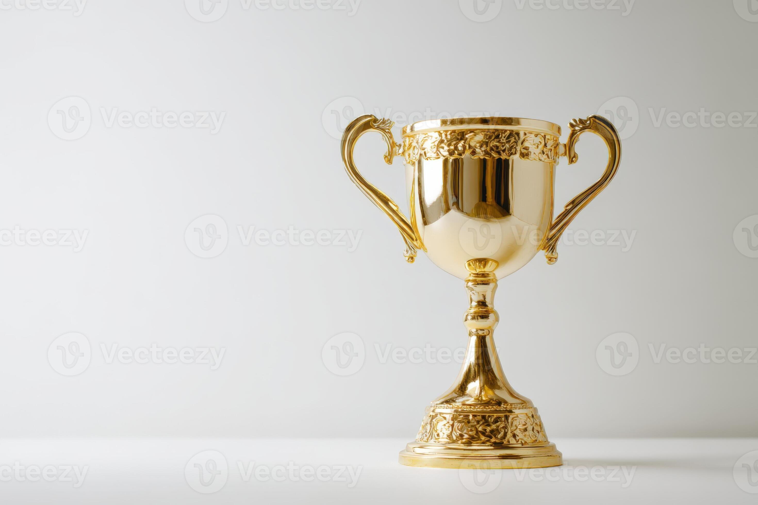 Golden trophy symbolizing excellence and achievement