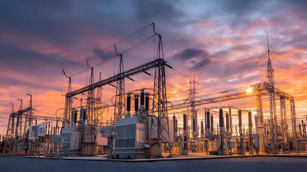 High Voltage Substation
