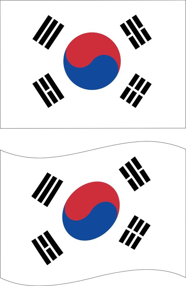 South Korea national flag