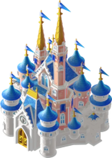 Disney Magic Kingdoms Kingdom Castle centerpiece attraction