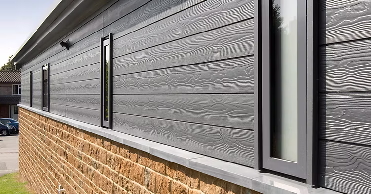 Fiber cement siding installation detail