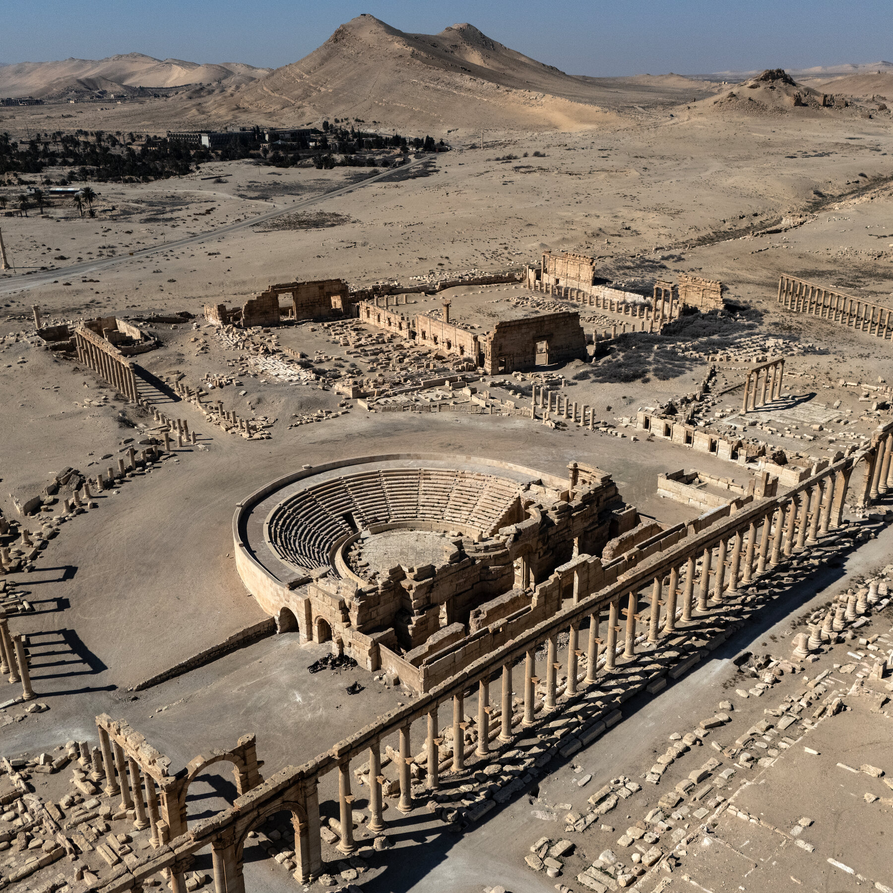 تدمر من الأعلى