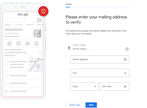 Google Business Profile Verification Process