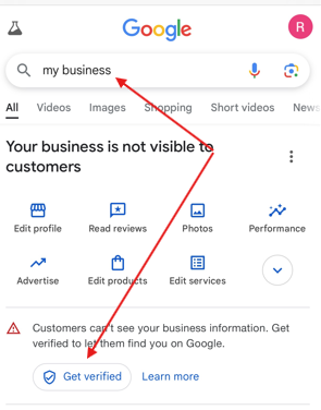 Google Business Profile Not Visible