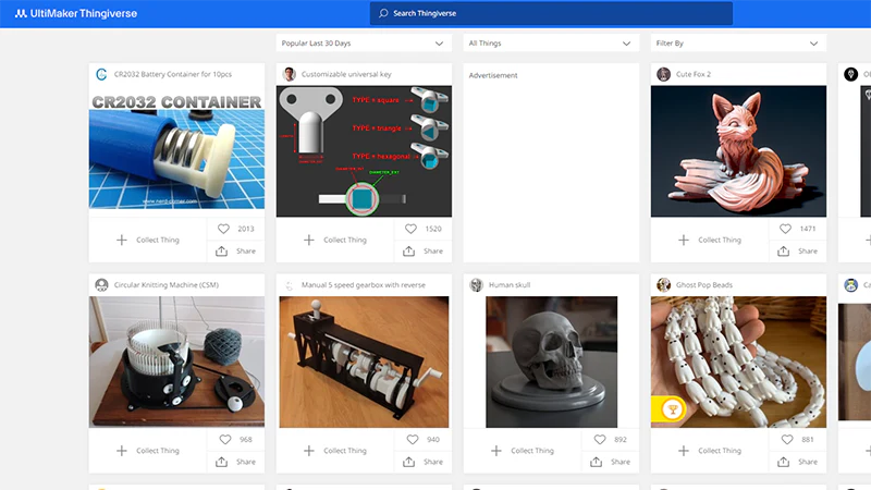 Thingiverse
