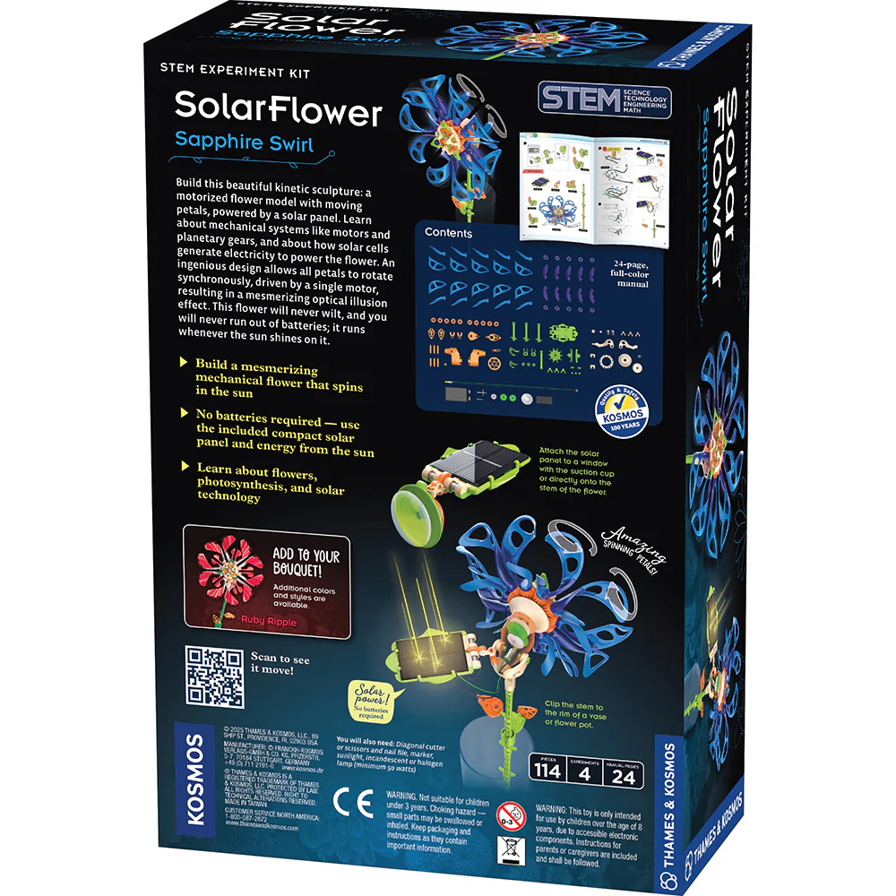 Thames & Kosmos SolarFlowers Motorized Solar Panel Kit