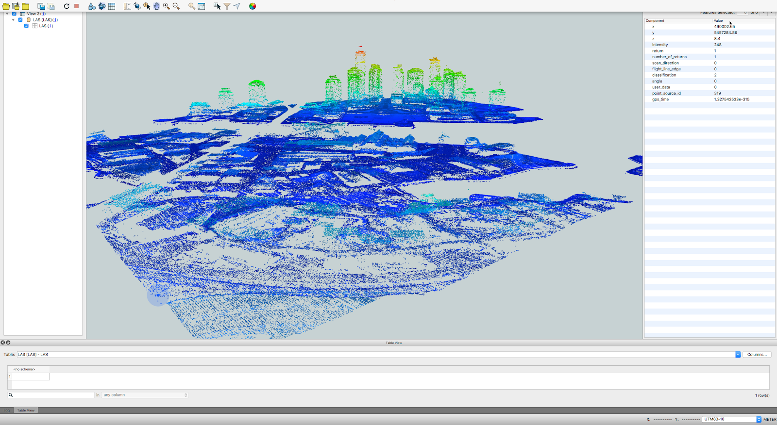 Autodesk InfraWorks interface showing terrain and building layers