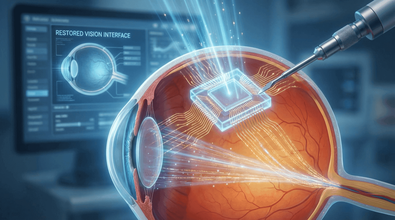 Prima视网膜植入物设备展示