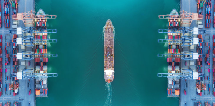 Port container aérien