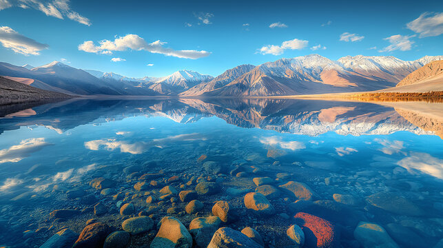 Innova Crysta at Pangong Lake