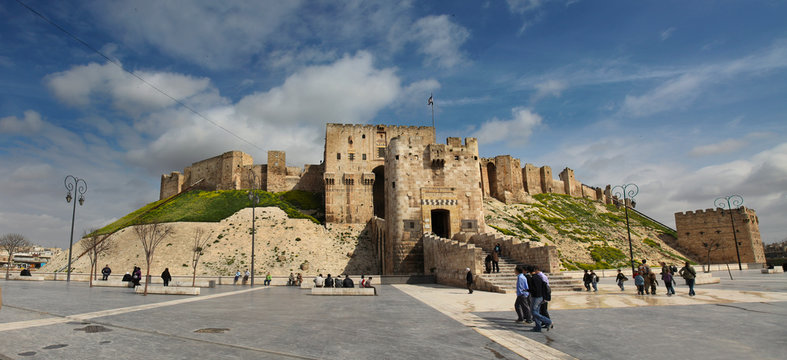 قلعة حلب بانوراما