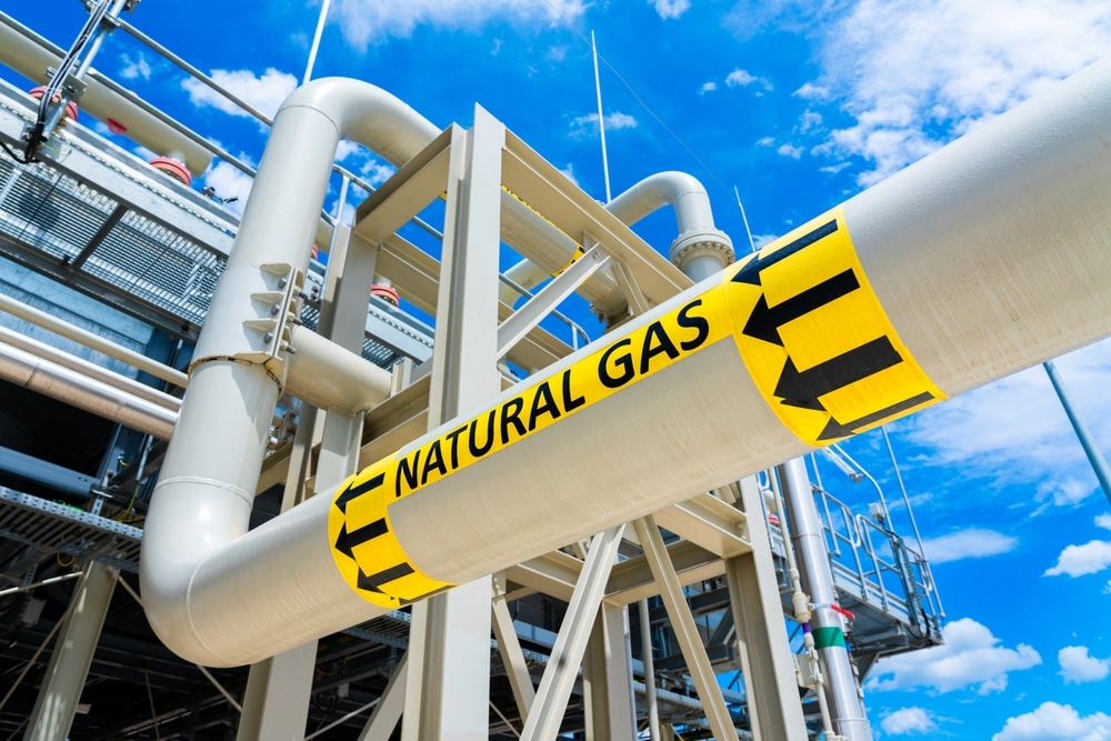 Natural gas pipeline infrastructure