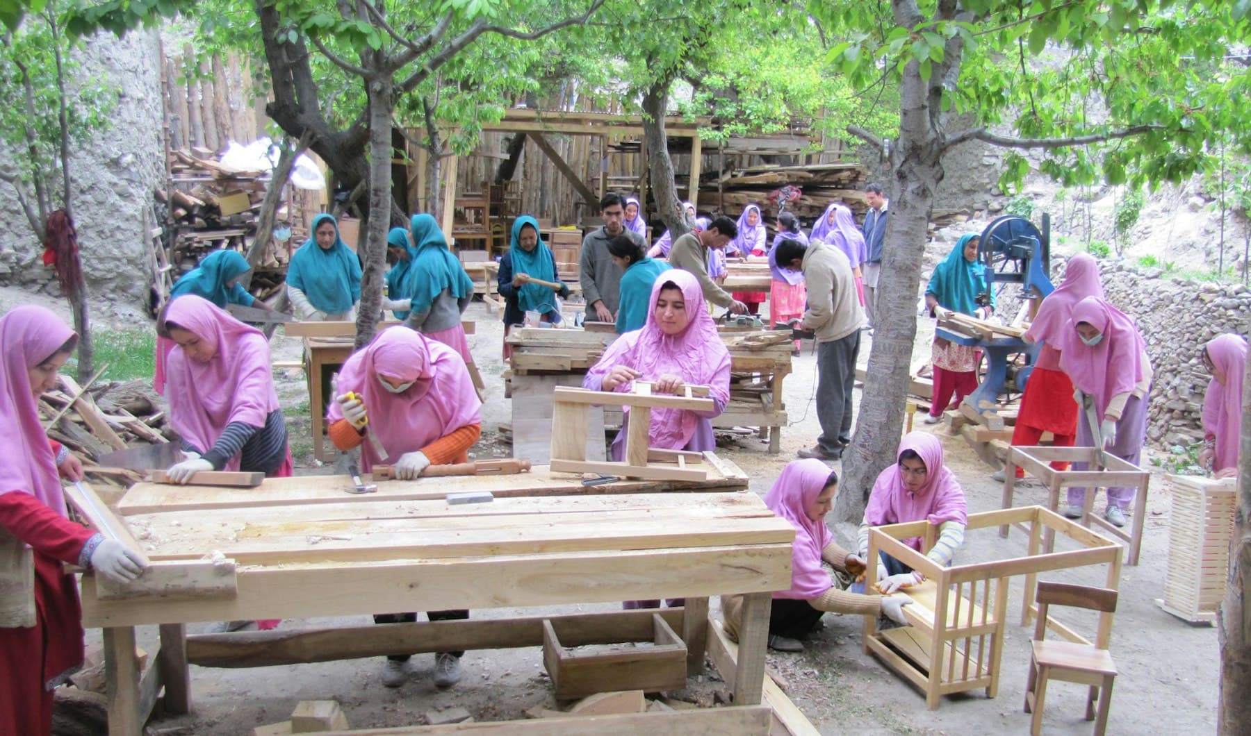 Women's empowerment workshop in Pakistan