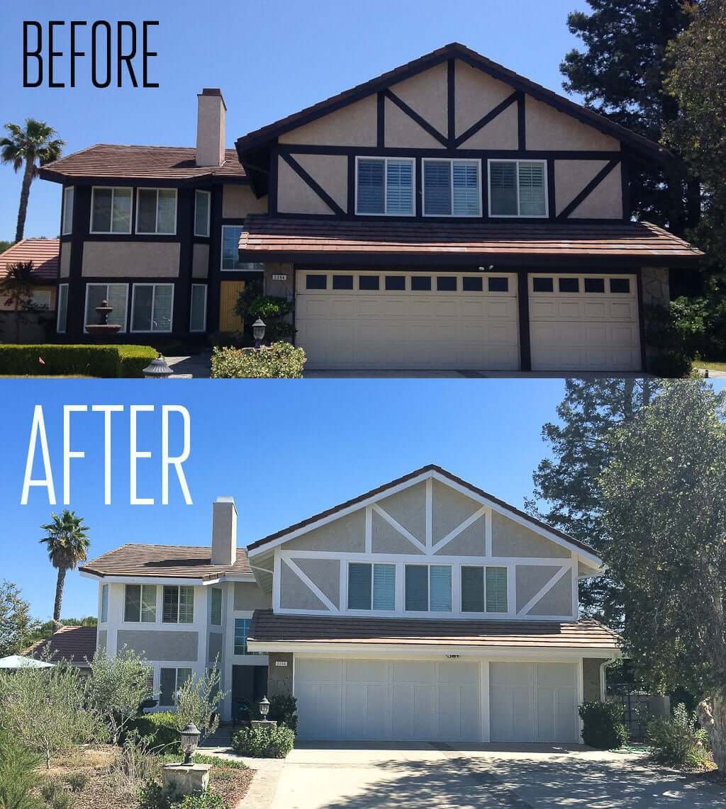 Exterior house painting