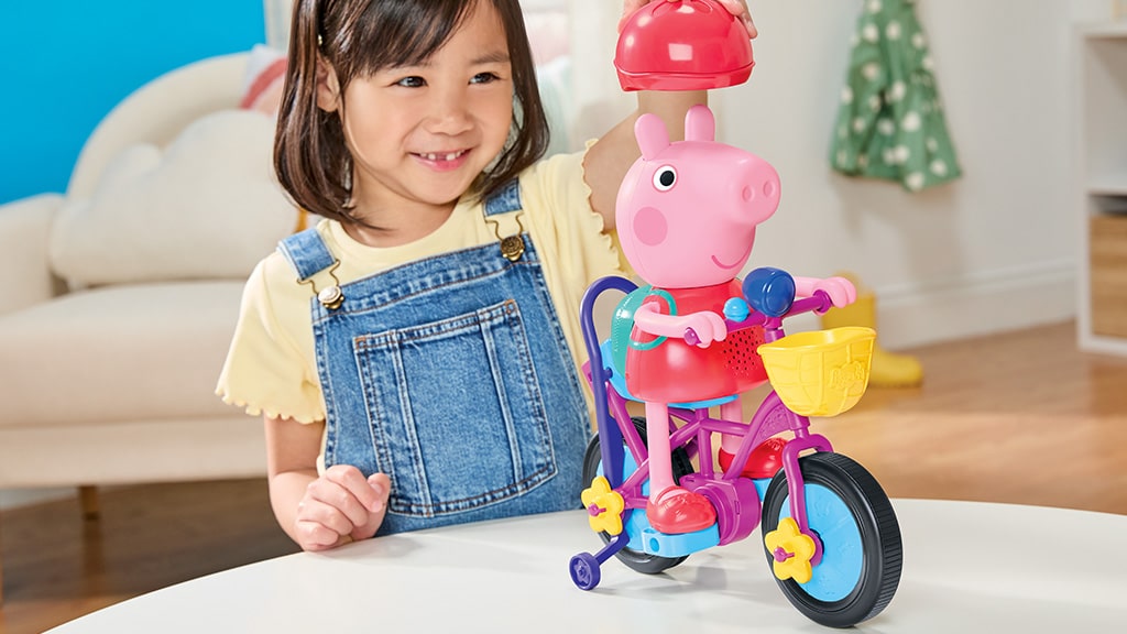 Hasbro Peppa Pig Ready Pedal Go Peppa Bike Playset