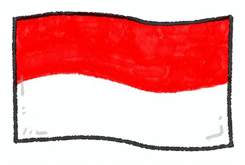 Indonesian flag