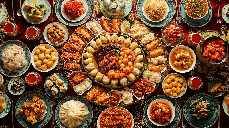 Chinese Banquet Spread