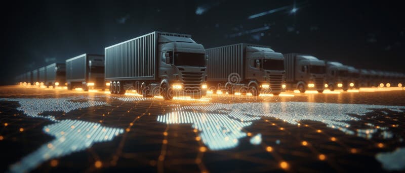 Modern Logistics Fleet