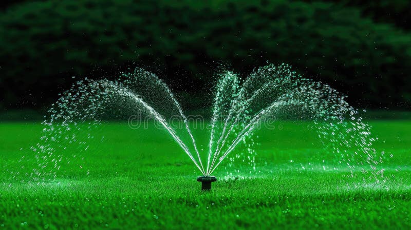Green lawn