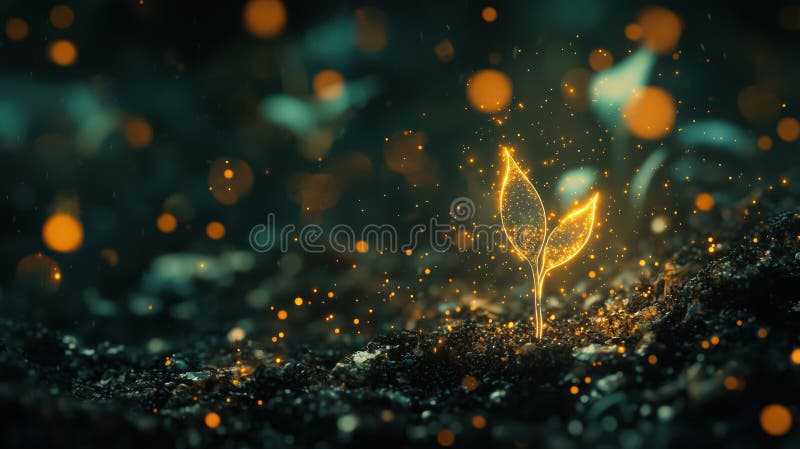 种子在黑暗中发芽