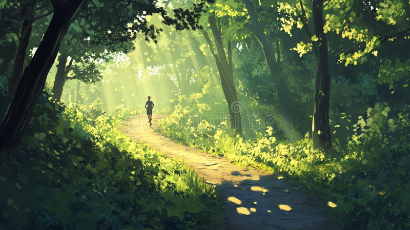 Forest Path Art