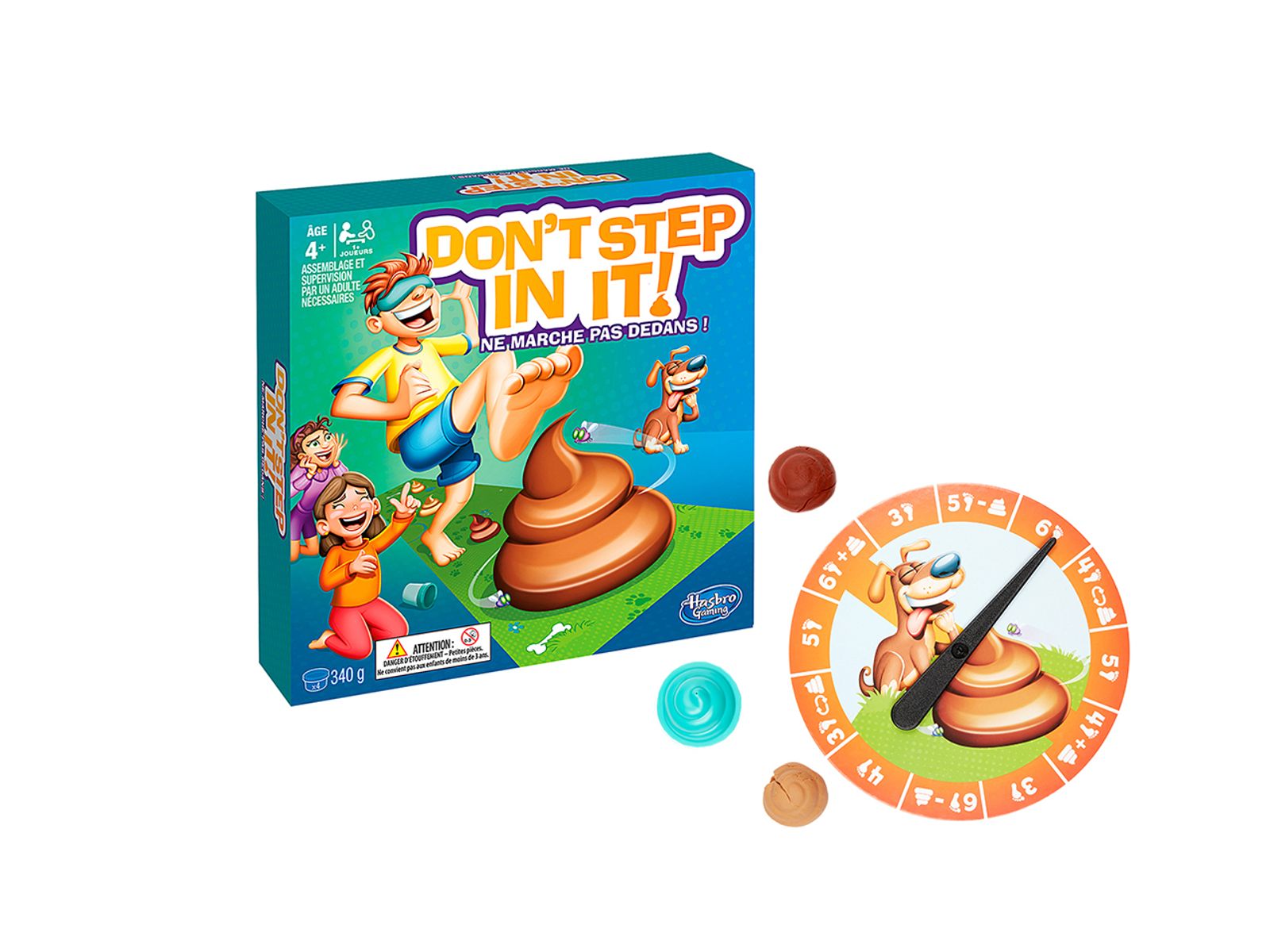 Hasbro Gaming Don't Step in It Preschool Game