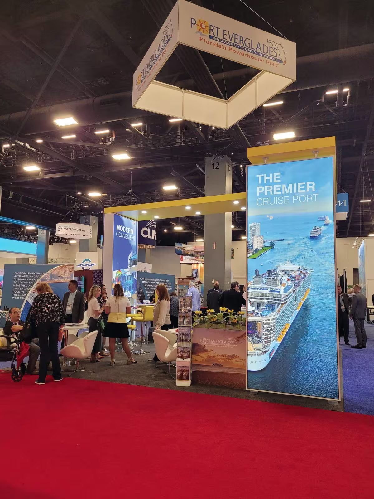 Seatrade Cruise Global 2024 exhibition hall