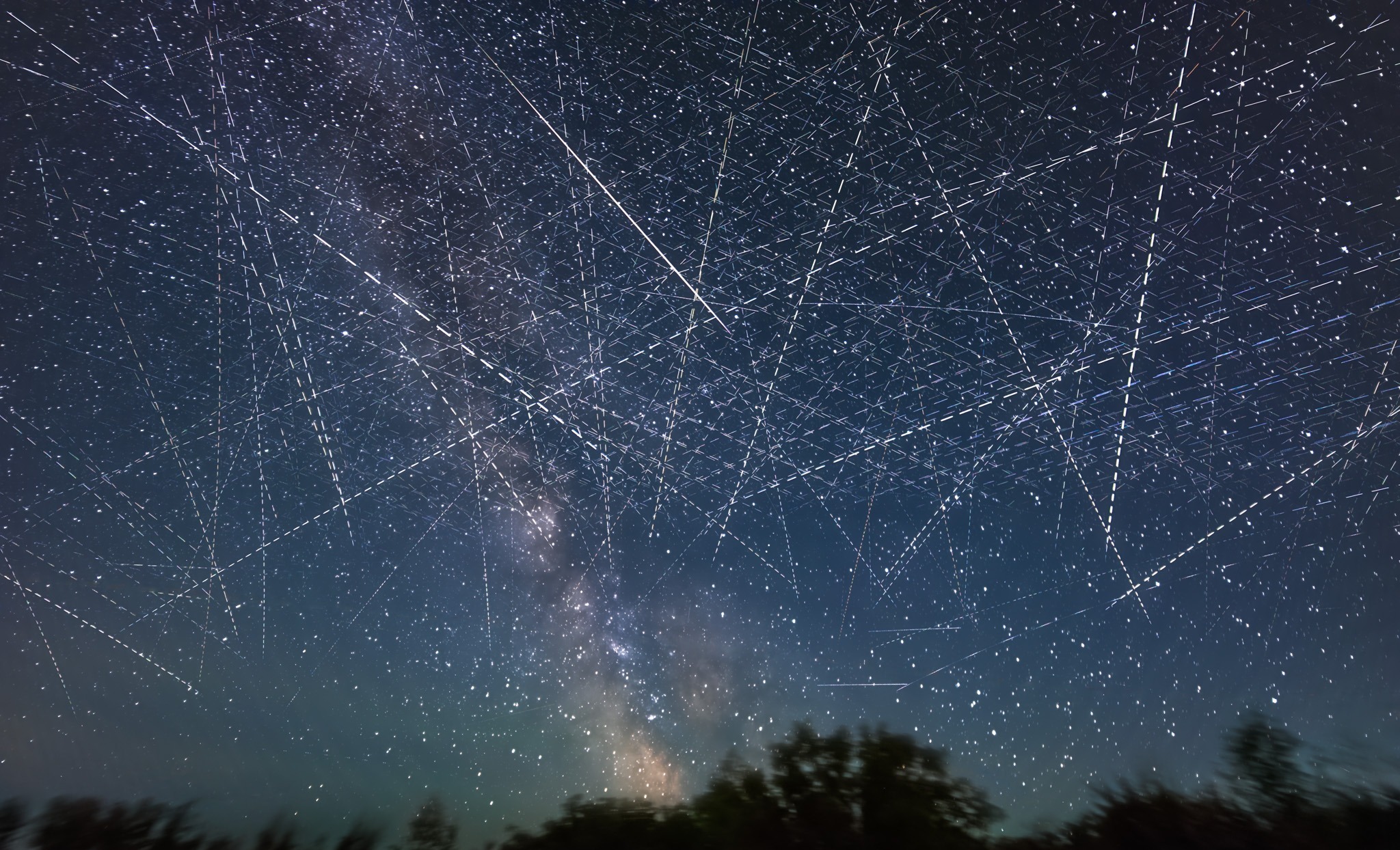 Starlink Night Sky