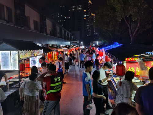 一线城市合规夜市摊位
